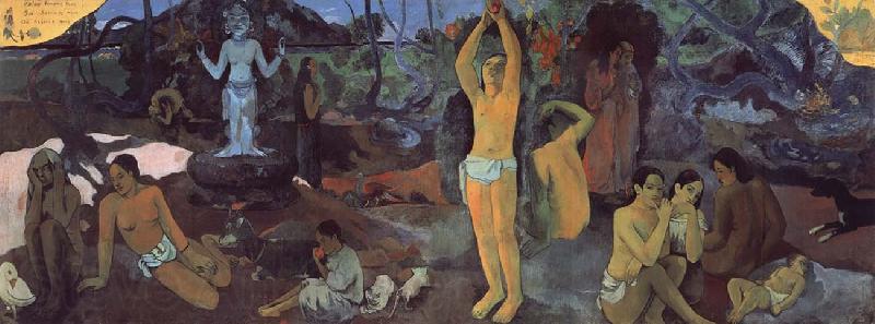 Paul Gauguin D ou venous-nous France oil painting art